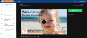 Curso On-Line Medicina Chinesa e Práticas Integrativas na Pediatria